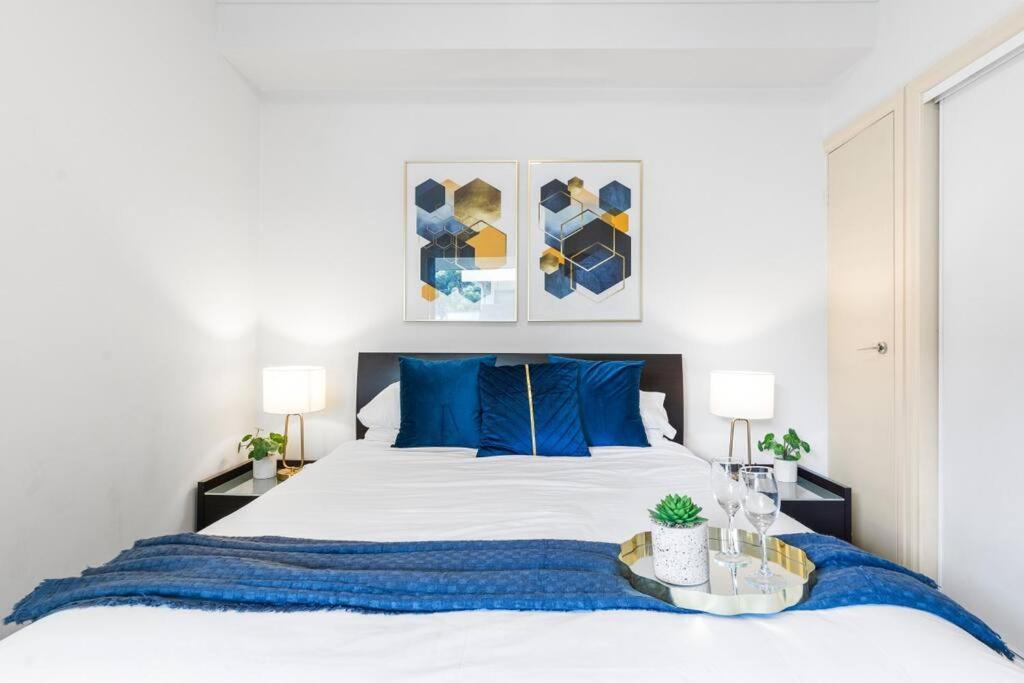 メルボルンCozy 1 Bedder In St Kilda With Balconyアパートメント エクステリア 写真